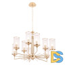 Подвесная люстра Crystal Lux GLORIA SP9 BRASS