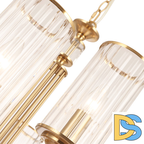 Подвесная люстра Crystal Lux GLORIA SP9 BRASS