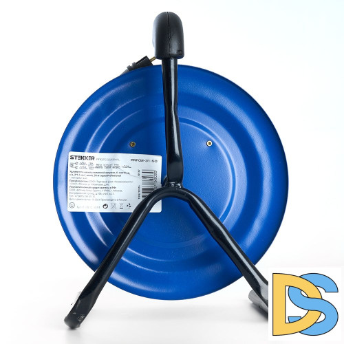 Удлинитель на металлической катушке 4-местный Stekker PRF02-41-20 20м 39784