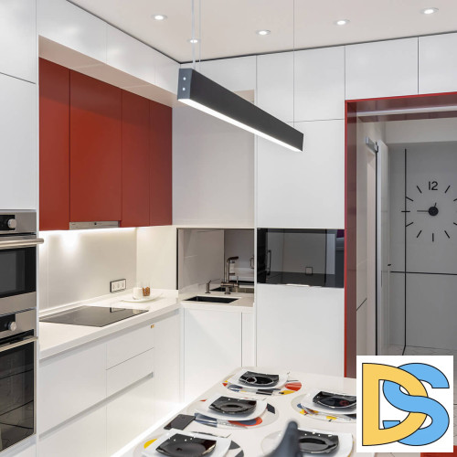 Подвесной светодиодный светильник Elektrostandard LSG-01-1-8x103-3000-MSh 4690389133565