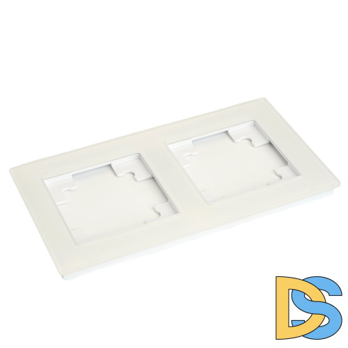 Рамка двухместная Stekker GFR00-7002-01M Катрин 49595