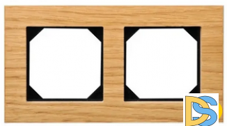 Рамка 2-ая Epsilon Дуб натуральный