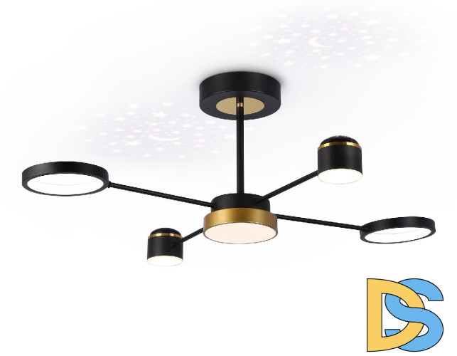 Люстра на штанге Ambrella Light Comfort LineTech FL51632