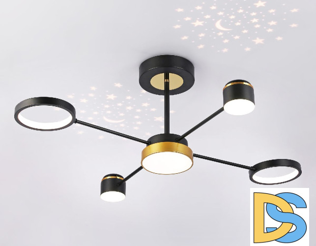 Люстра на штанге Ambrella Light Comfort LineTech FL51632