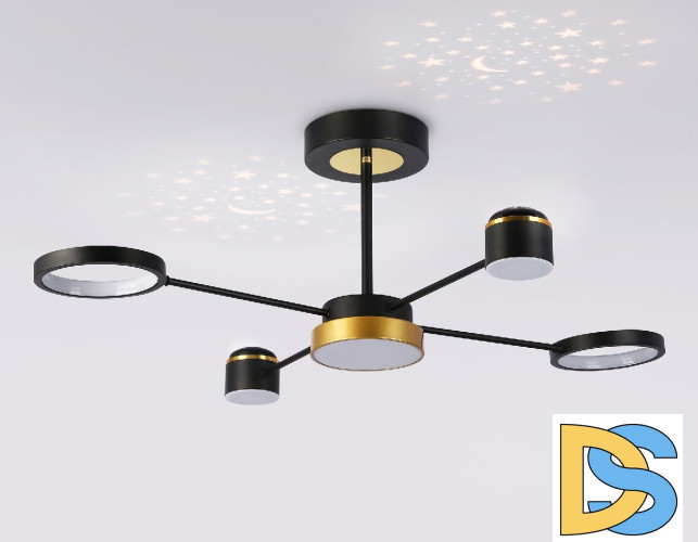 Люстра на штанге Ambrella Light Comfort LineTech FL51632