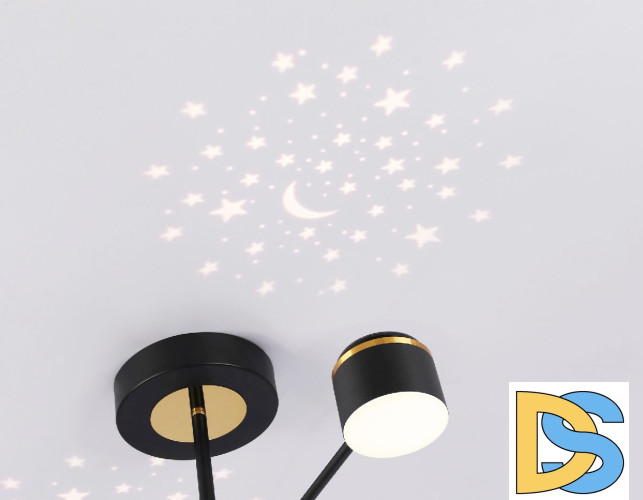 Люстра на штанге Ambrella Light Comfort LineTech FL51632