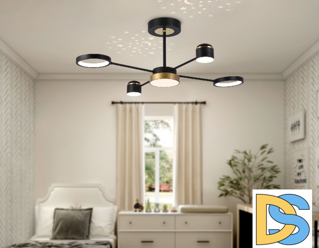 Люстра на штанге Ambrella Light Comfort LineTech FL51632