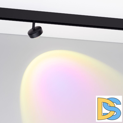 Трековый магнитный светильник Arlight MAG-ORIENT-SUNSET-R76-6W Day4000-MIX (BK, 70 deg, 48V, TUYA) 048331