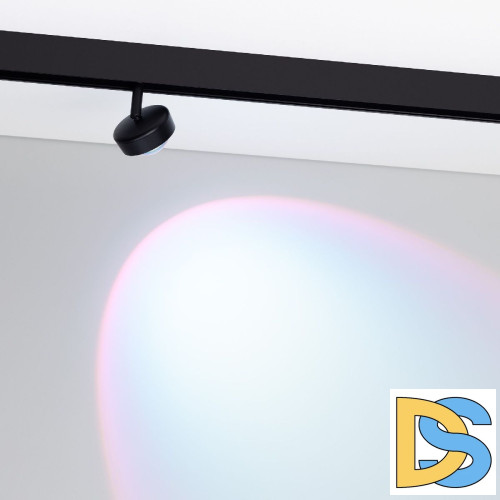 Трековый магнитный светильник Arlight MAG-ORIENT-SUNSET-R76-6W Day4000-MIX (BK, 70 deg, 48V, TUYA) 048331