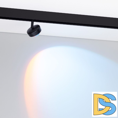 Трековый магнитный светильник Arlight MAG-ORIENT-SUNSET-R76-6W Day4000-MIX (BK, 70 deg, 48V, TUYA) 048331