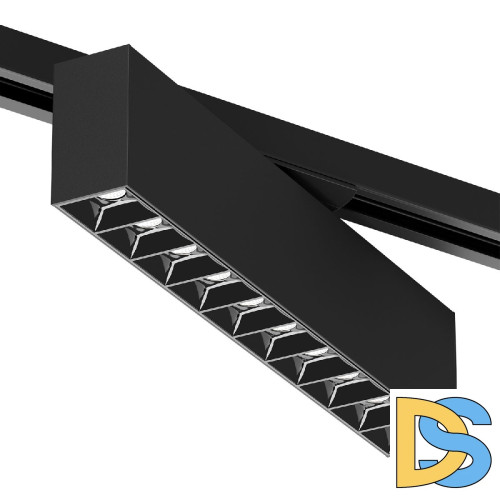 Трековый однофазный светильник Denkirs Edder DK6444-BK