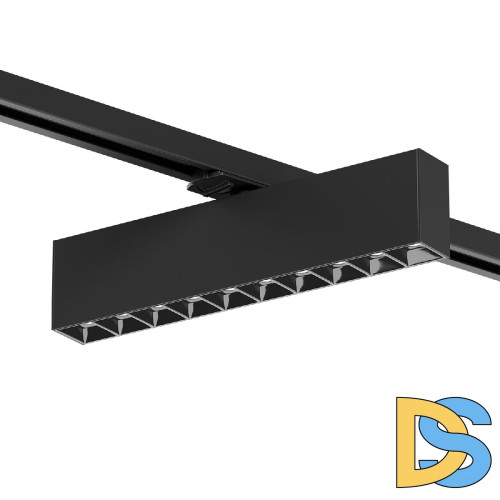 Трековый однофазный светильник Denkirs Edder DK6444-BK