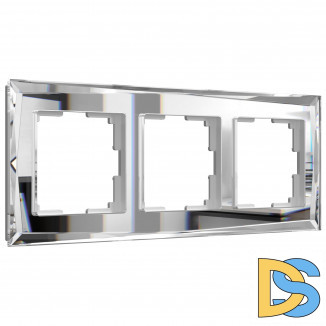 Рамка на 3 поста (зеркальный) W0031220