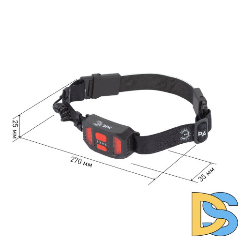 Фонарь налобный Кибер аккумуляторный Эра GA-807 Б0054033