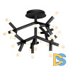 Потолочная светодиодная люстра iLedex Savage FS-017-X25 BK