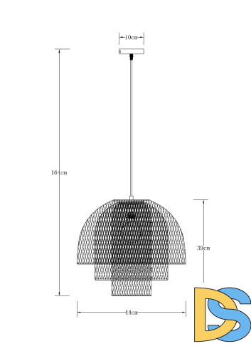 Подвесной светильник Arte Lamp Castello A7064SP-1BK