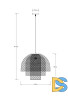 Подвесной светильник Arte Lamp Castello A7064SP-1BK