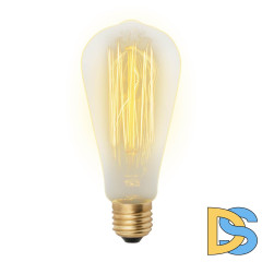 Лампа накаливания (UL-00000482) Uniel E27 60W золотистая IL-V-ST64-60/GOLDEN/E27 VW02