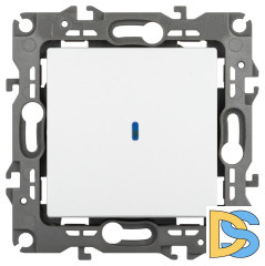 Выключатель одноклавишный Эра 12-1102-01М Б0065679