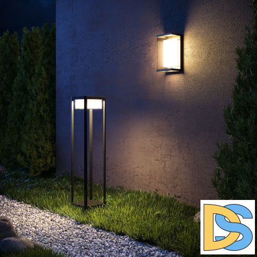 Уличный настенный светильник Maytoni Baker Street O021WL-L10B3K