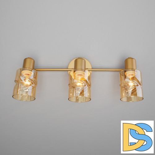 Настенный светильник Eurosvet Ansa 20120/3 перламутровое золото