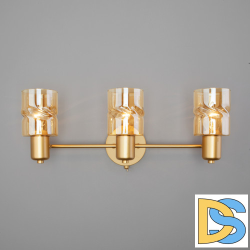 Настенный светильник Eurosvet Ansa 20120/3 перламутровое золото