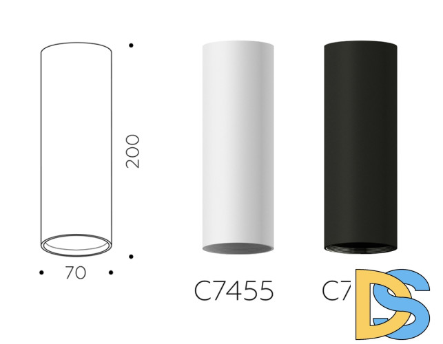 Корпус светильника накладной Ambrella Light DIY Spot C7456