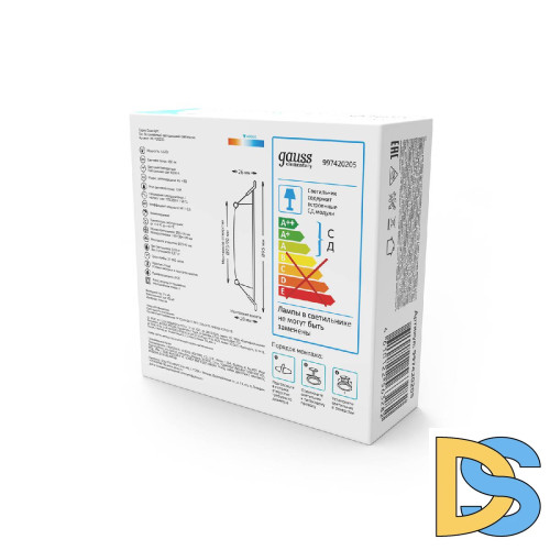 Встраиваемый светильник Gauss Elementary Downlight 997420205