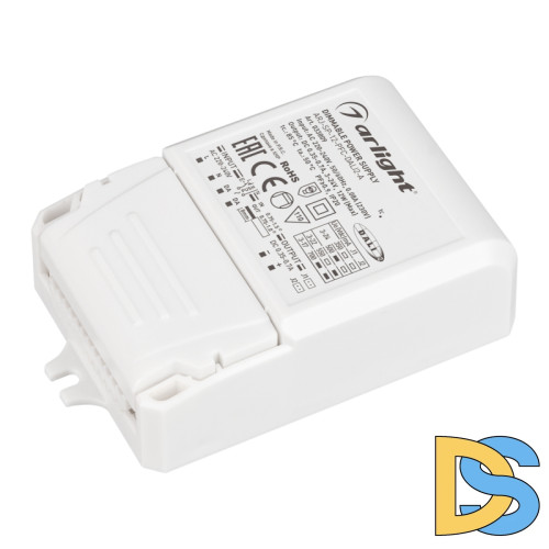 Блок питания Arlight ARJ-SP-12-PFC-DALI2-A (12W, 3-24V, 0.35-0.7A) 033809