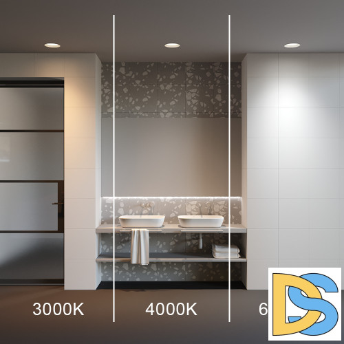 Встраиваемый светильник Maytoni Okno DL055-24W3-4-6K-W