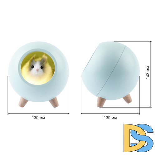 Настольная лампа Эра NLED-468-1W-GR Б0052817