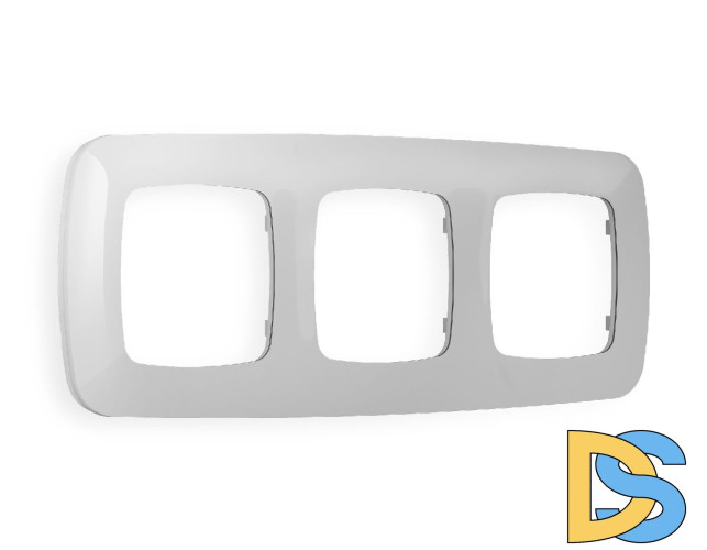 Рамка трехместная Ambrella Volt Ecta OF140403