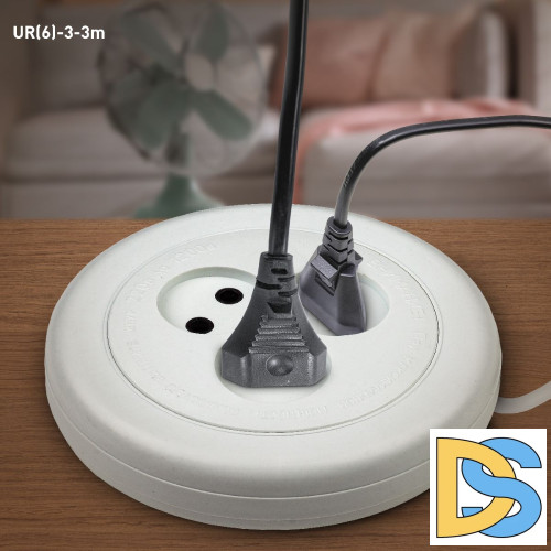 Удлинитель электрический Эра UR(6)-3-3m Б0035760