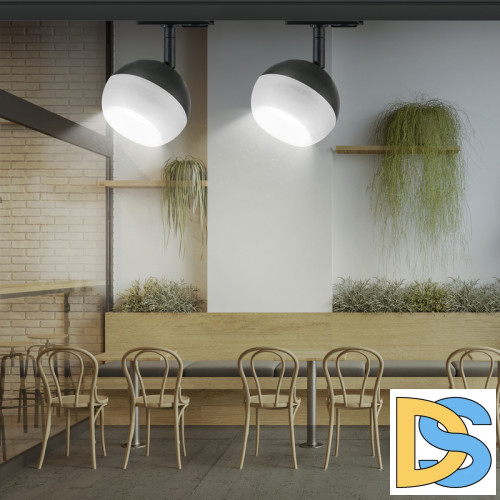 Трековый светильник Эра TR46 - GX53 BK Б0054153