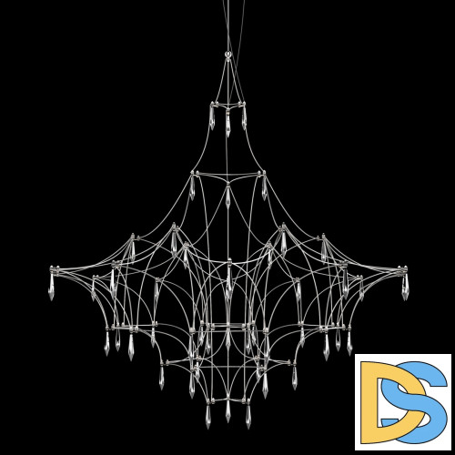Подвесной светильник Delight Collection Lucciola MD18001068-1E chrome