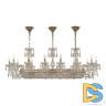Подвесная люстра Bohemia Ivele Crystal 1453/14/195/1000 G