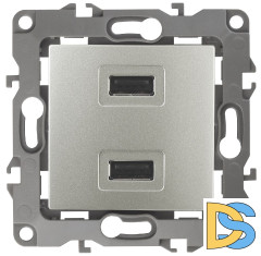 Розетка USB Эра 12-4110-15 Б0027500