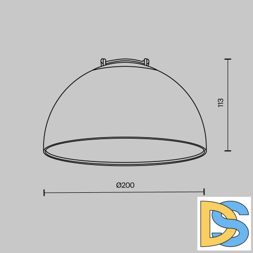 Трековый светильник Maytoni Bowl TR126B-20W4K-W