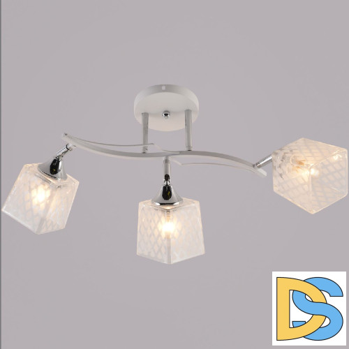 Потолочная люстра Reluce 01594-0.3-03 WH+CR