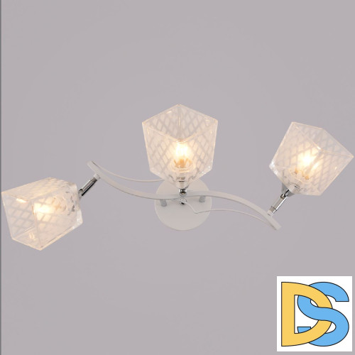 Потолочная люстра Reluce 01594-0.3-03 WH+CR