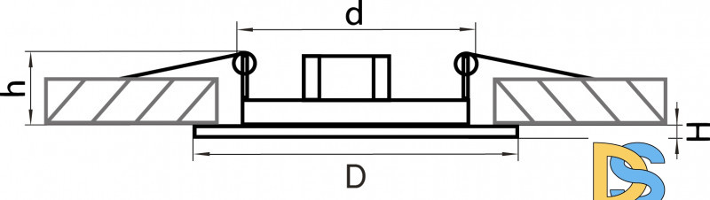 Встраиваемый светильник Lightstar Teso Adj 011087