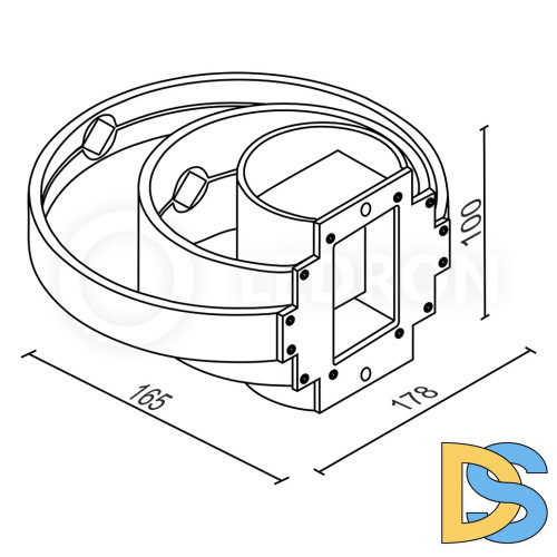 Настенный светильник Elvan GW-5809-10W-WW-Wh