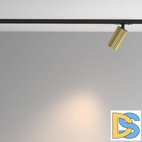 Трековый однофазный светильник Maytoni Calipso TR218-1-GU10-BS