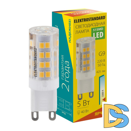 Светодиодная лампа Elektrostandard (a049868) G9 LED 5W прозрачная 220V 3300К BLG908 4690389150524