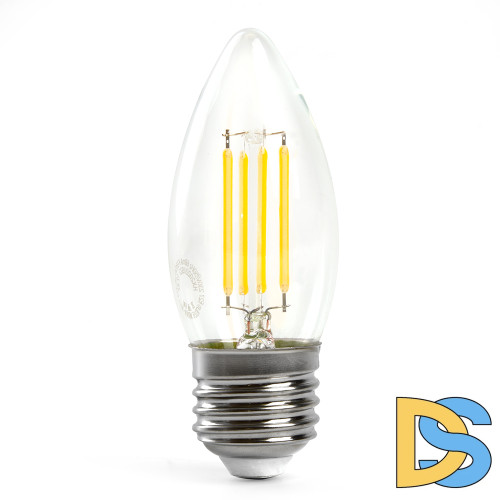 Лампа светодиодная Feron LB-66 Свеча E27 7W 6400K 38272