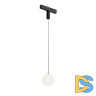 Трековый однофазный светильник Denkirs Smart Moon DK8052-BK