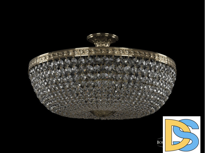 Люстра на штанге Bohemia Ivele Crystal 19151/55IV G