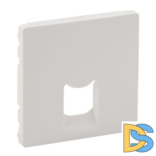 Лицевая панель Legrand Valena Life розетки телефонной RJ-11/Ethernet RJ-45 белая 755410