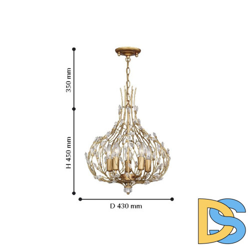 Подвесная люстра Favourite Batun 2020-5P