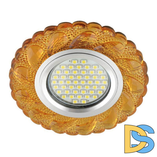 Встраиваемый светильник Fametto Luciole DLS-L147 Gu5.3 Glassy/Gold